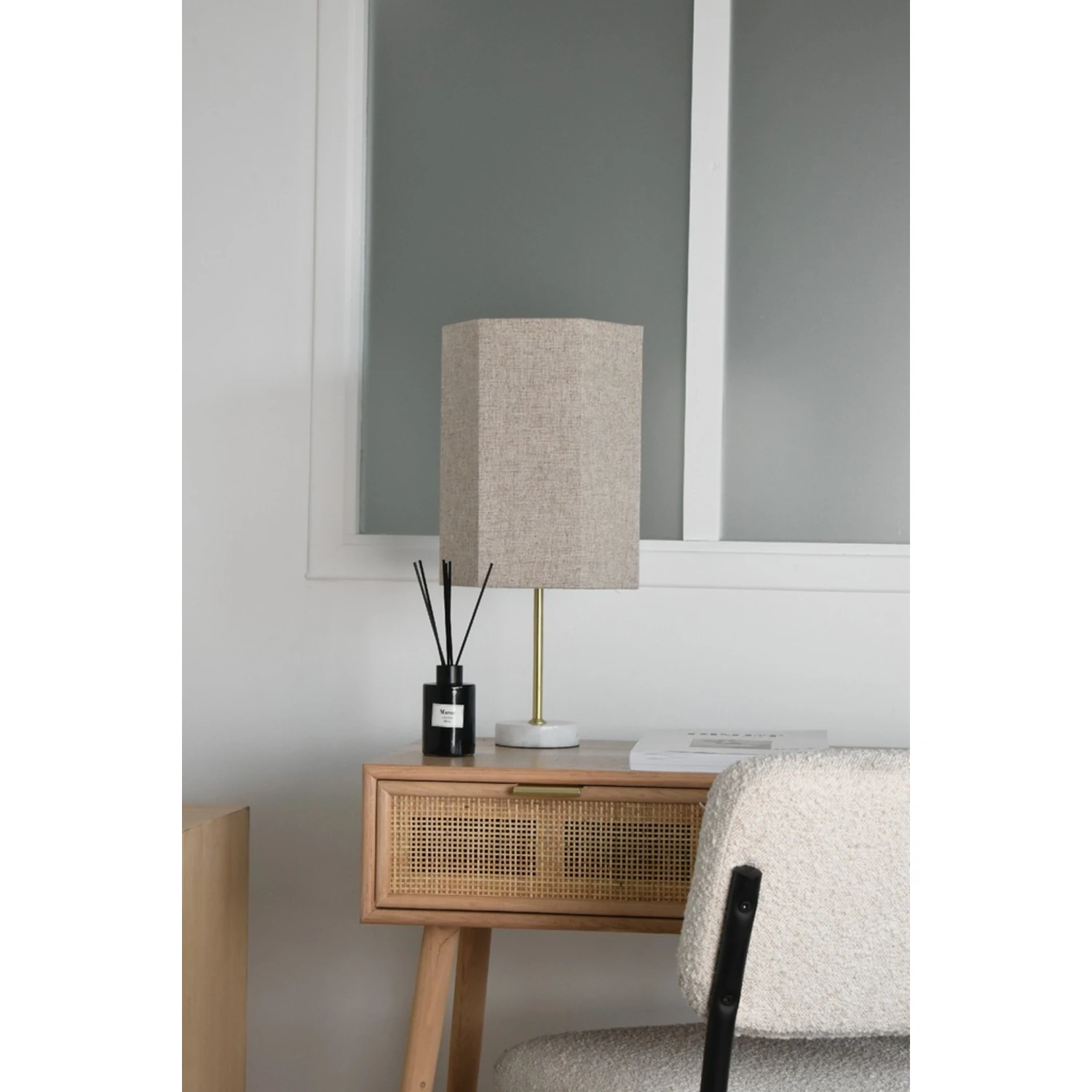 Abat-jour Hexa En Lin 2 Abat-jour Hexa En Lin – Image 2