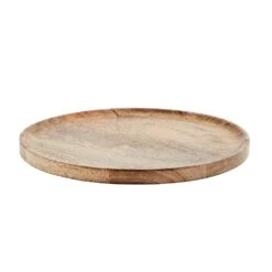 Madam Stoltz Assiette Ronde En Bois