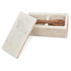 Boîte Sel Et Poivre En Marbre -Maison Promos Magasin boite sel et poivre en marbre opjet.bdgms2 .max