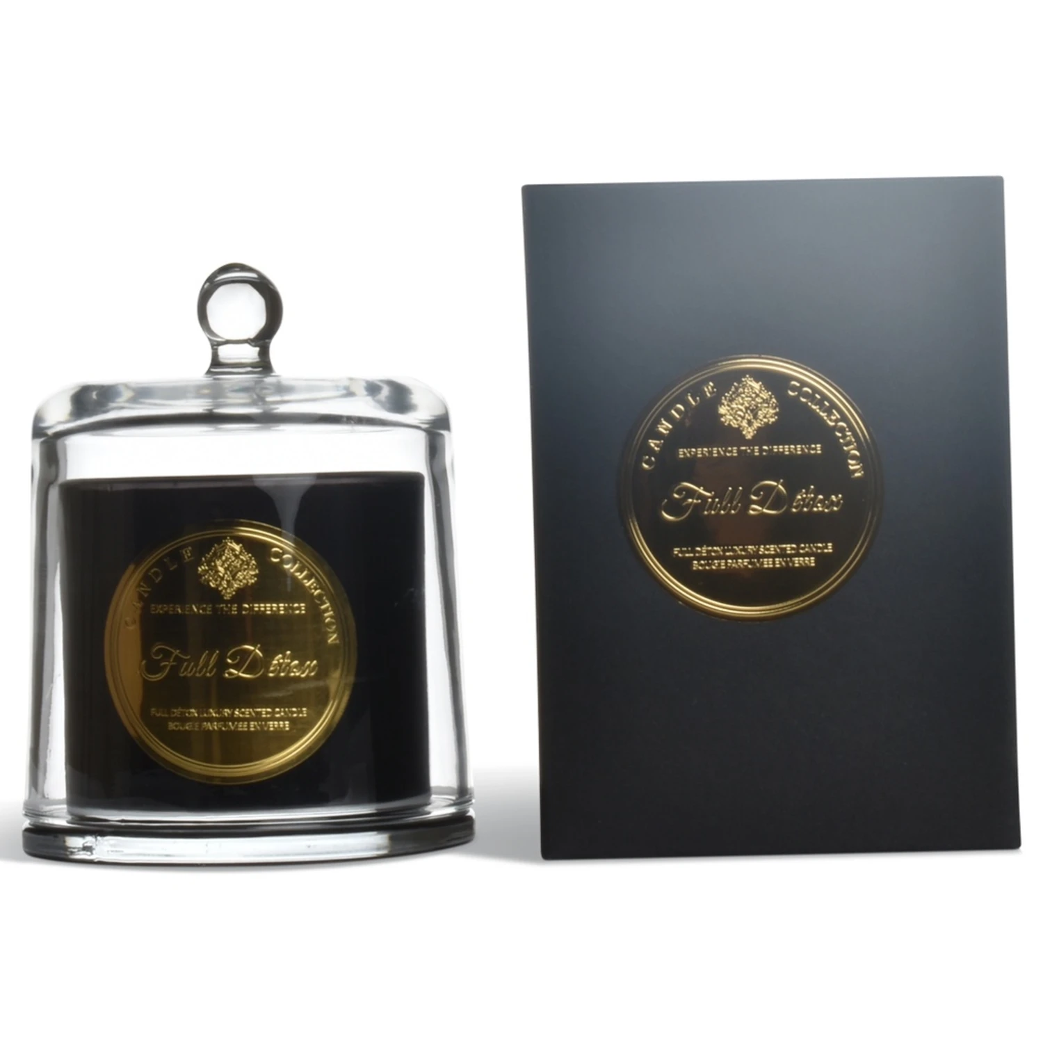 Bougie Cloche Noire Full Detox 1 Bougie Cloche Noire Full Detox
