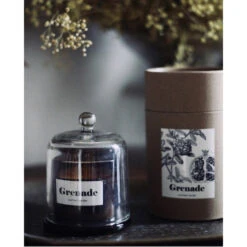 Bougie Cloche Parfum Grenade -Maison Promos Magasin bougie cloche parfum grenade opjet.363tlb.max