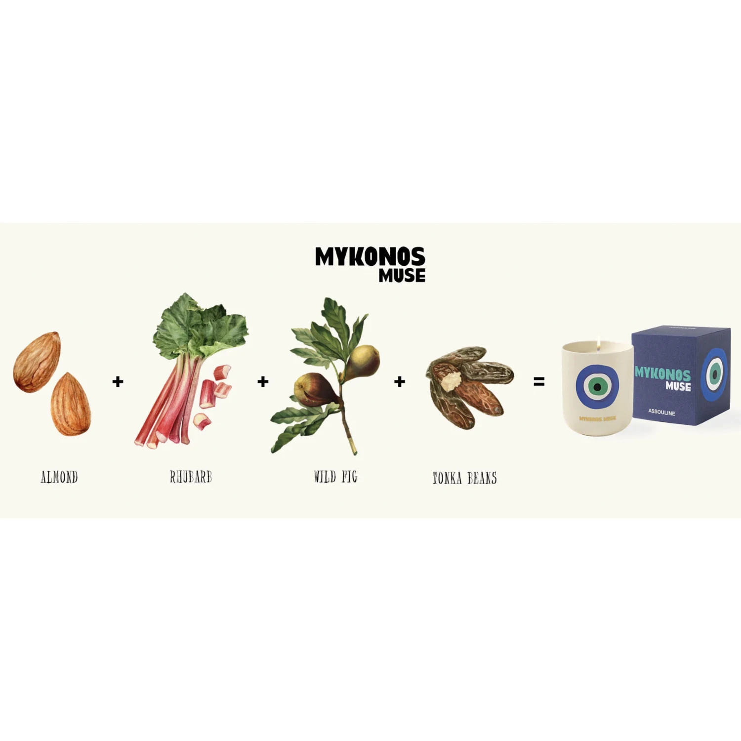 Assouline Bougie Mykonos Muse 5 Assouline Bougie Mykonos Muse – Image 5