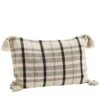 Madam Stoltz Coussin à Carreaux (40 X 60 Cm)