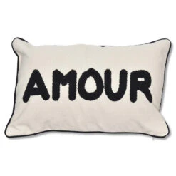 Coussin Amour En Toile