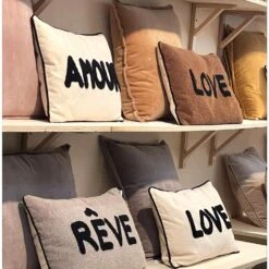 Coussin Amour En Toile -Maison Promos Magasin coussin amour en toile opjet.jqs4vf.max