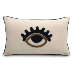 Coussin Oeil Noisette