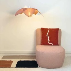 Coussin Visage Terracotta -Maison Promos Magasin coussin visage terracotta opjet.k7jvcm.max