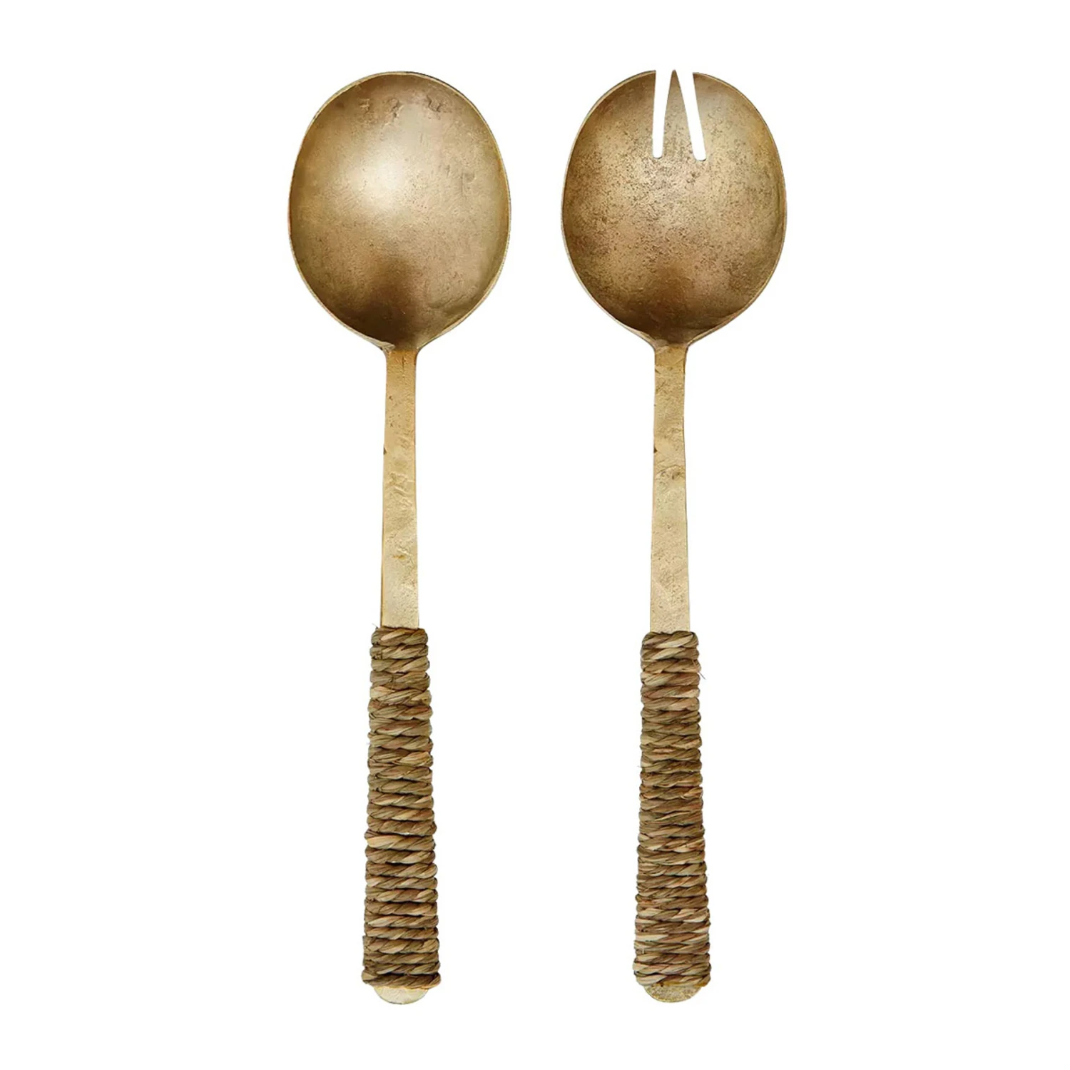 Madam Stoltz Couverts à Salade En Laiton 1 Madam Stoltz Couverts à Salade En Laiton