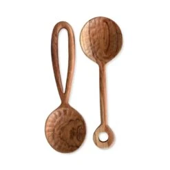 Couverts à Salade Martelés