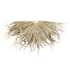 Madam Stoltz Décoration Murale Palmier - Demi-rond