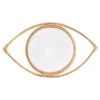 Madam Stoltz Miroir Oeil En Bambou