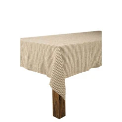 Nappe Piana En Lin Kaki