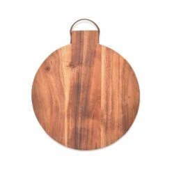 Planche à Découper En Bois Ronde