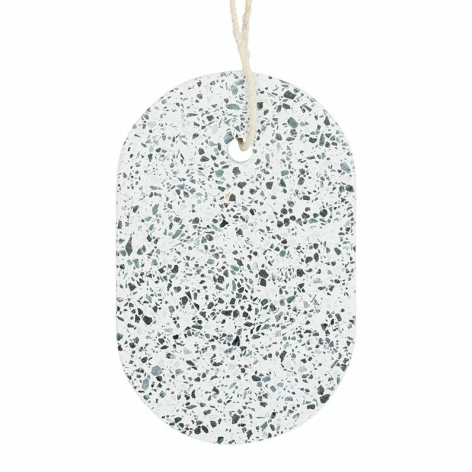 Planche à Découper Ovale Terrazzo 1 Planche à Découper Ovale Terrazzo