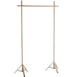 Madam Stoltz Portant à Vêtements En Jute