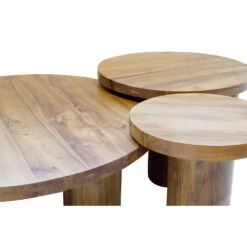 WOOM Set De 3 Tables Basses Blend -Maison Promos Magasin set de 3 tables basses blend woom.n2355h.max