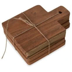 Set De 4 Minis Planches à Découper En Bois -Maison Promos Magasin set de 4 maxis planches a decouper en bois opjet.lml8g5.max