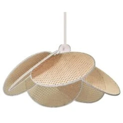 Suspension Evasion Fleur - Rotin