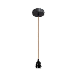 Système électrique Corde Douille Noire (H.110 Cm)