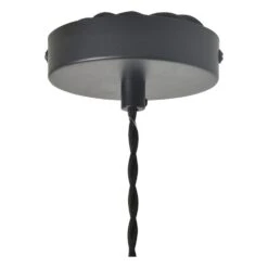 Système électrique Libre Noir Torsadé (H.150 Cm) -Maison Promos Magasin systeme electrique libre noir torsade h150 cm opjet.bksmtr.max