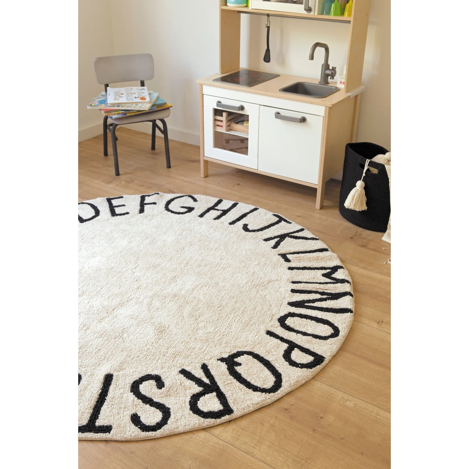 Lorena Canals Tapis ABC Rond (∅.150 Cm) 3 Lorena Canals Tapis ABC Rond (∅.150 Cm) – Image 3