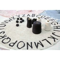 Lorena Canals Tapis ABC Rond (∅.150 Cm) 10 Lorena Canals Tapis ABC Rond (∅.150 Cm) -Maison Promos Magasin tapis abc rond 150 cm lorena canals.cgj056.max