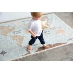 Lorena Canals Tapis Vintage Map (140 X 200 Cm) -Maison Promos Magasin tapis vintage map 140 x 200 cm lorena canals.pkdr62.max