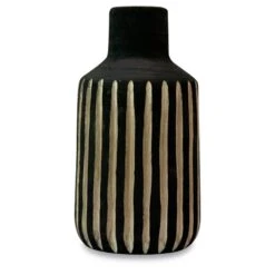 Vase Aya à Rayures (H.32 Cm)