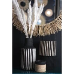 Vase Aya à Rayures (H.32 Cm) -Maison Promos Magasin vase aya a rayures h32 cm opjet.mh1w93.max