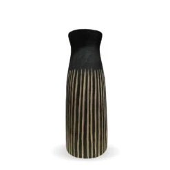 Vase Aya à Rayures (H.35,5 Cm)