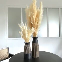 Vase Aya à Rayures (H.35,5 Cm) -Maison Promos Magasin vase aya a rayures h355 cm opjet.stp6xq.max