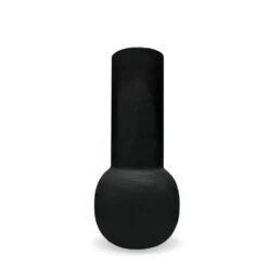 Vase Aya Boule Noir (H.35 Cm)