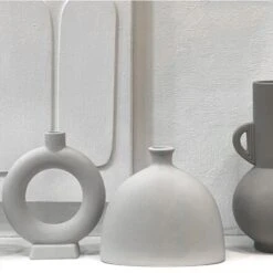 Vase Céramique Dodu Gris -Maison Promos Magasin vase ceramique dodu gris opjet.5c1q9l.max