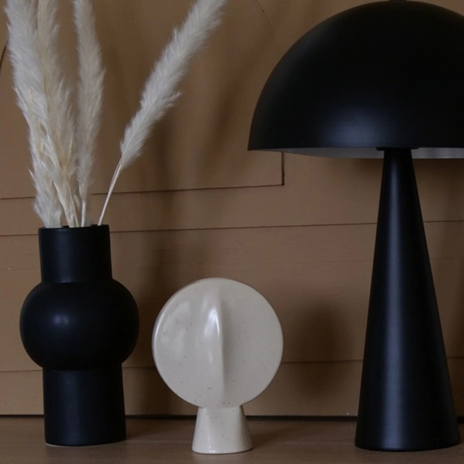 Vase Céramique Face Ecru 3 Vase Céramique Face Ecru – Image 3