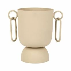 Vase En Fer Maderia Avec Chaînes