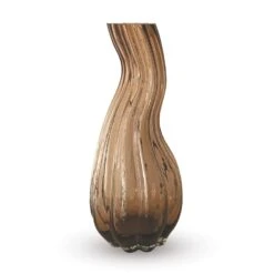 Vase En Verre George Beige