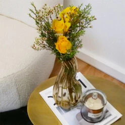 Vase En Verre George Beige -Maison Promos Magasin vase en verre george beige opjet.v8shsl.max