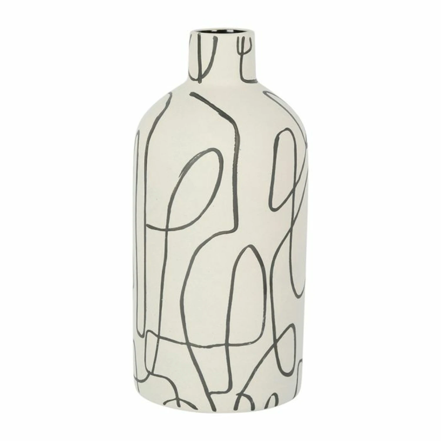 Vase Ligne Blanc 1 Vase Ligne Blanc