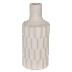 Vase Papier Mâché Facettes