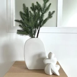 Vase Stone Blanc -Maison Promos Magasin vase stone blanc opjet.zzt01h.max